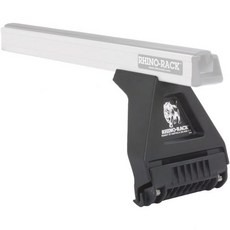 카고 랙 코뿔소 거터 마운트 레그 금속 스트랩 유형 2 2개 세트, 5.9-Inch