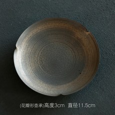 도자기티포트 연예인 진 핸드메이드 녹유 주전자 연결기 트레이 쿵푸 다기 기르기 다반 차판 물을저장 건포반 4879683513, 꽃잎 H라인 주전자 계승함