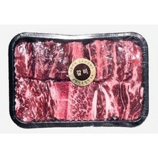 횡성한우 갈비찜용(탕용) 800g 5cm x 7cm내외 1등급 이상 냉동, 1개