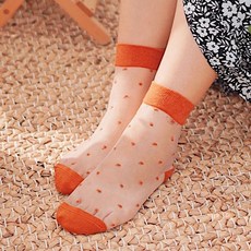 도트시스루양말