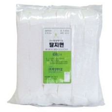 DK 탈지면(컷트솜 사각솜 절단솜 알콜솜) 4X4Cm 450g, 1개 - 사각솜