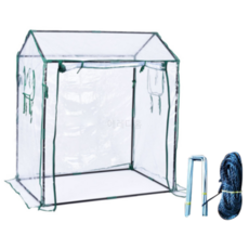 에레디홈 조립식 비닐하우스 미니 온실 소형 베란다 가정용+말뚝핀+고정끈, PVC비닐하우스 1개