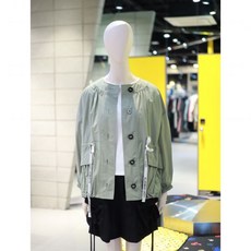 [럭키슈에뜨] LFUAM23600KHX 포켓 셔링 홑겹 점퍼 (747653 )
