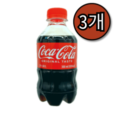코카콜라 페트, 300ml, 3개