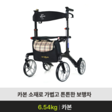 노인보행기 카본 로얄파인더 복지용구 성인용, 요양등급없음, 1개
