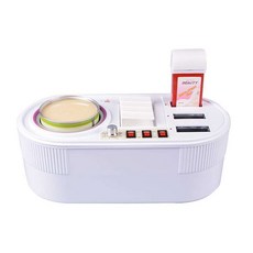 셀프 왁싱 워머기 업소용 2구 제모 왁스 기계, M-8327A, 1개