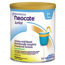 Neocate Junior Tropical 14.1 Oz / 400 G (1 Can) 14.1 Count 네오 케이트 주니어 트로피컬 399.7g / 400G (1 캔), 1