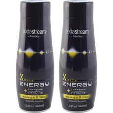 소다스트림 익스트림 에너지 믹스 437ml 2팩, 단일상품