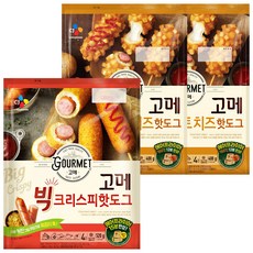 고메 포테이토치즈핫도그 400g x2 + 빅크리스피핫도그 520g, 2개