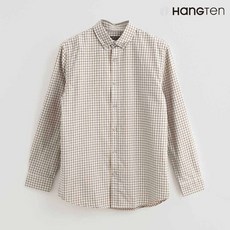 [행텐] 남성 트윌 피치 마이크로 체크 셔츠_101