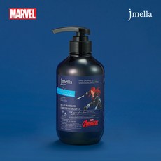 제이멜라 마블 어벤져스 블랙위도우 실버 마운틴 헤어 탈모 크림 샴푸 500ml, 8개