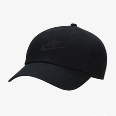 나이키 클럽 NC 언스트럭처드 퓨추라 워시 캡 검정