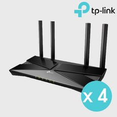 티피링크 AX3000 듀얼밴드 Wi-Fi 6 기가비트 유무선 공유기, AX53_4개, 개수