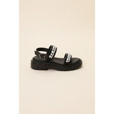 [정품매장] 슈콤마보니 여성 캐주얼 발편한 샌들 Jewelry sandal(black) DG2AM24026BLK