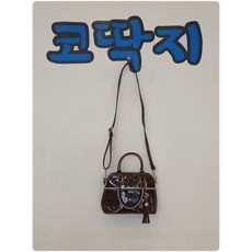 가0229 폴스부띠끄정품 에나멜 크로스백 토트백 미니 핸드백 가방 중고구제 코딱지구제