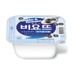 서울우유 비요뜨 쿠키앤크림 136g x 12개입(1box), 12개