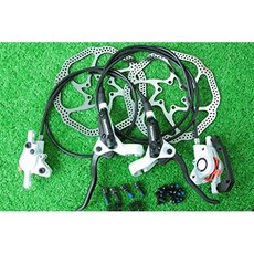 시마노 SHIMANO 유압 디스크 브레이크 BL-M355 BR-M355 전후 세트 ... (흰색 로터 포함)