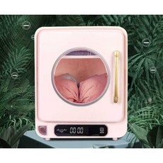 속옷 건조기 양말 손수건 1인 미니 건조기 원룸 빨래, 23L 저온살균 자외선 디지털 음이온 펄화이트