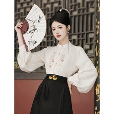 한복 드레스 자수 퓨전한복 신중식 피로연 상의 세트