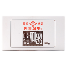미화합동 찌개된장, 15개, 3kg