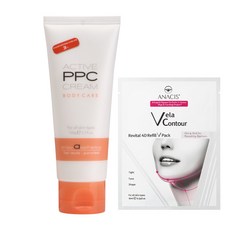 아나시스 액티브 PPC크림 100g + 목주름 마스크팩 증정 마사지 버닝 뱃살 셀룰라이트 크림 바디 슬리밍 발열 크림, 1개