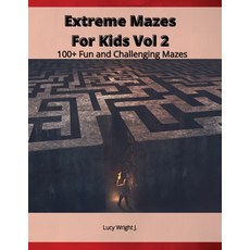 (영문도서) Extreme Mazes For Kids Vol 2: 100+ Fun and Challenging Mazes Paperback, Mazes for Kids America