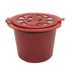 커피 캡슐 필터 컵 스푼 브러시, 6.1pc red, 1개