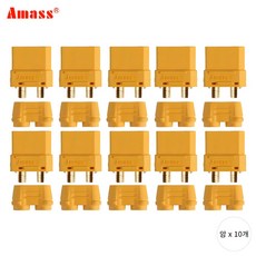 Amass XT90 로켓X, XT90H 암x10개, 10개 XT90H 암x10개, 10개