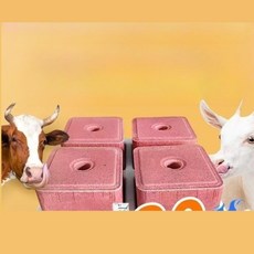 가축 염분 소금벽돌 소 양 핥기 벽돌 임신축용 미량원소 소금 블록, 1개, 40kg