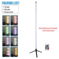 침실 색상 주변 램프 플로어 코너 1PC 조명 RGB 스칸디나비아 조도 변경 스타일 조절 부드러운, 1개