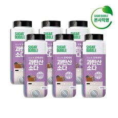 슈가버블 100% 단일성분 과탄산소다, 500g, 6개