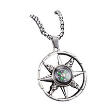 나침반목걸이