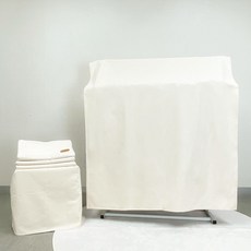 포켓 행거가리개 드레스 커버 옷장 가림막 광목 가리개천 먼지차단 덮개 의류 옷걸이 커튼, 4.베이직 행거 가리개