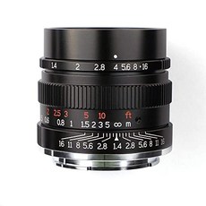 EOM 35mm F1.4 소니 E- 마운트 카메라 용 풀 프레임 수동 초점 프라임 고정 렌즈-블랙 - E055207XG7J6KW4, 기본