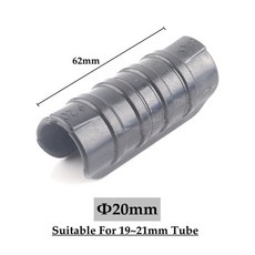 정원 소품 인테리어 장식5pcs 19 32mm abs 플라스틱 온실 프레임 꾸미기, 20mm 블랙