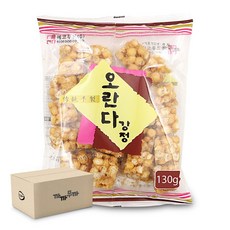 에코푸드 오란다강정 스낵 150g 10개, 130g, 1