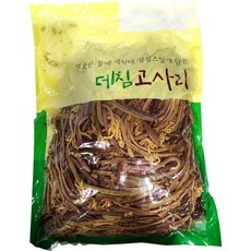 데침 고사리 2kg 삶은고사리 데친고사리 중국산 대용량 업소용 식당용, 1개