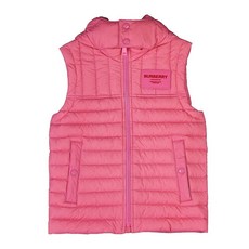 [라벨루쏘] [버버리 키즈] 8053880 C KG6 CAREY GILET A8407 (6-10) 로고 패치 후드 패딩 조끼