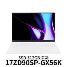 17ZD90SP-GX56K Ultra5 + SSD 512GB 교체장착 LG 그램 프로 3S