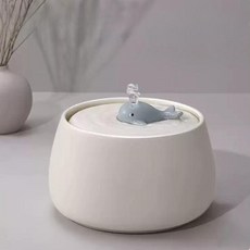 고양이 정수기 펫 모터 자동 펌프 음수대 고래 급수대, 1세트