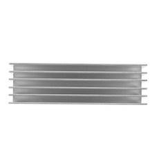 방열판 100x30x30MM 전력 증폭기 냉각 시스템용 알루미늄 방열판 라디에이터 모듈, 하나, 은, 1개