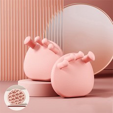 로이슨 발바닥 코어운동 자세교정 체형 밸런스 발 훈련 2p, 핑크, 1세트