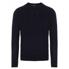 [DSQUARED2] 남성 포켓 울 스웨터 블루 S74HA1103S16794524