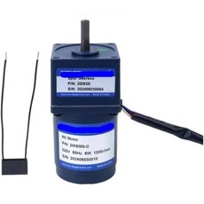 6W AC 유도 전자 스타터 220V 50Hz 스퍼 기어박스 기어비 3-2001 플랜지 60mm 단상 2IK6GN-C90RPM, 270RPM