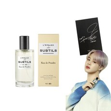 BTS향수 VT x BTS 라뜰리에 지민 (방탄소년단 멤버전원 친필사인포토카드)