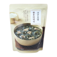 신세계라이브쇼핑 [조선호텔] 한우 미역국(730g x 7팩), 7개, 730g
