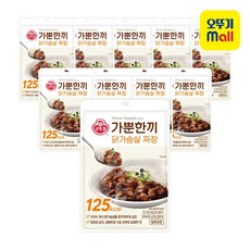 오뚜기 가뿐한끼 닭가슴살 짜장, 1.3kg, 1개