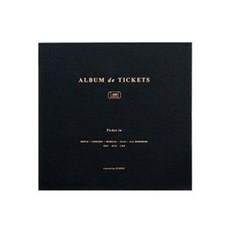 아이코닉 티켓인 v4 티켓앨범, BLACK, 50매, 1개