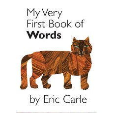 영어원서 에릭칼 Eric Carle : My Very First Book Series 자기 아이들 교육의 영어 그림책, Words