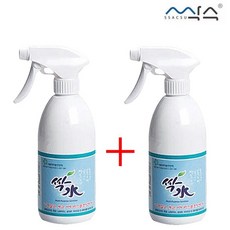 싹수 소독제 500ml 1+1 뿌리는소독제 식약처 인증 무독성 소독액 살균스프레이 추천, 1개